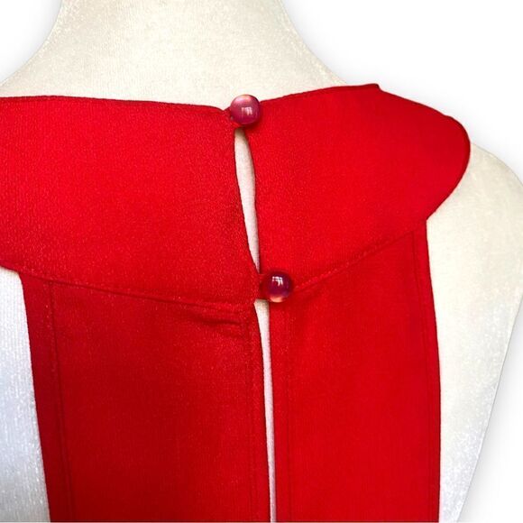 MIAMI Red Racerback Shift Mini Dress - Picture 9 of 16
